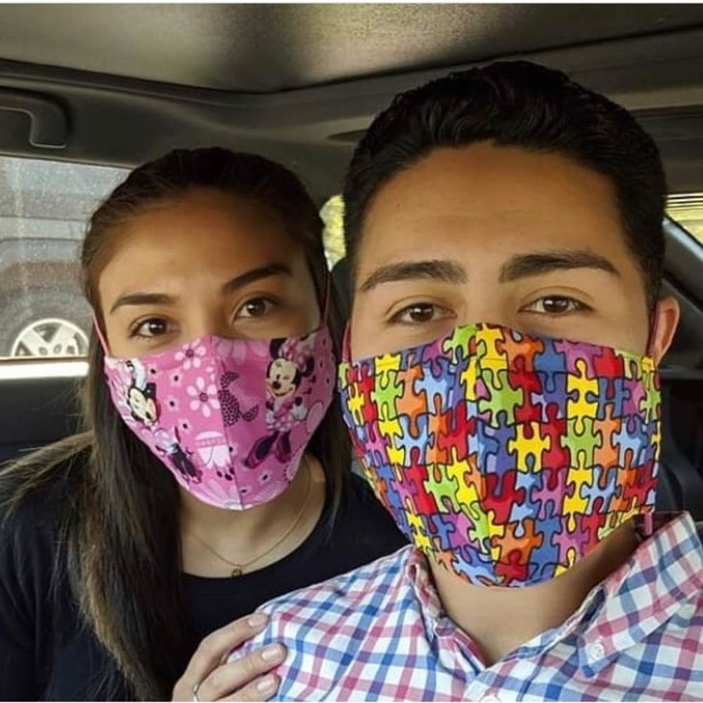 100% cotton masks